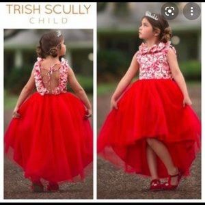 Trish Scully Beautiful High Low. Size 7 Girls